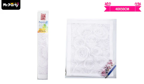 Kit de pintura al óleo por números 40*50cm