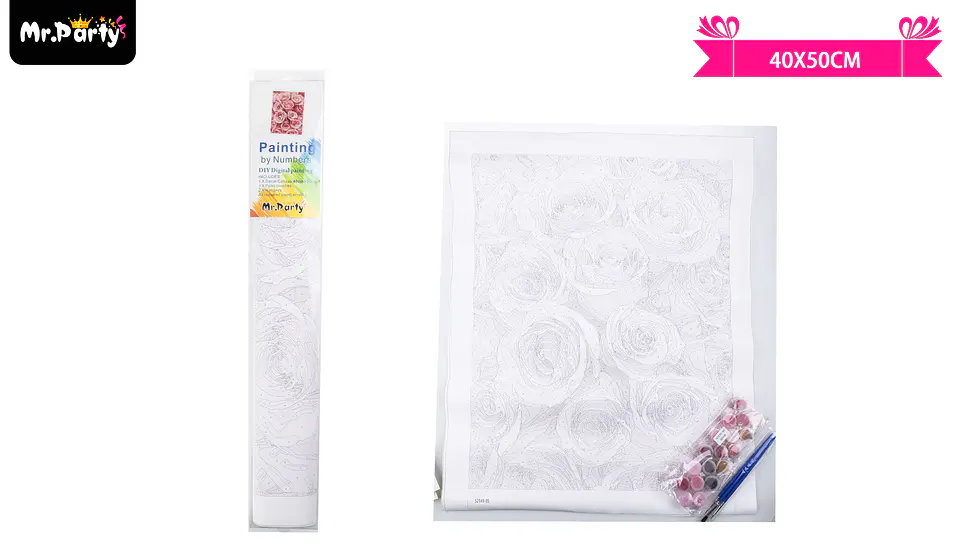 Kit de pintura al óleo por números 40*50cm 1