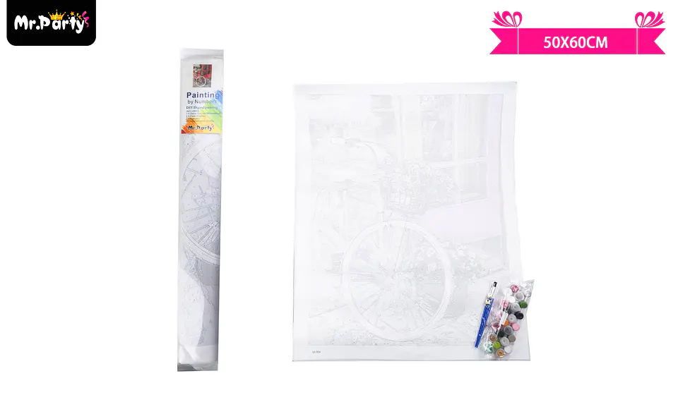 Kit de pintura al óleo por números 50*65cm 1