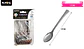 Cucharas desechables grande plateado 17cm 12pcs - Miniatura 2