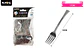 Tenedores desechables pequeños plateado 10cm 25pcs - Miniatura 2