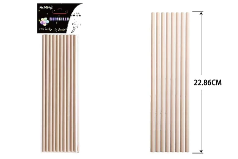 Bombillas de papel ecológica 20pcs