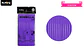 Bombillas de plásticas flexibles morado 21cm 100pcs - Miniatura 2