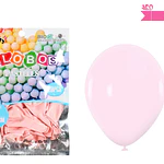Globos de látex color pastel rosa 15cm 20pcs