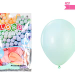 Globos de látex color pastel colores surtidos 15cm 20pcs