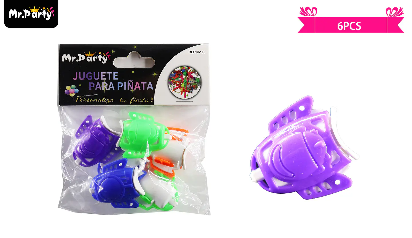 Juguetes para piñata avión 6pcs 1