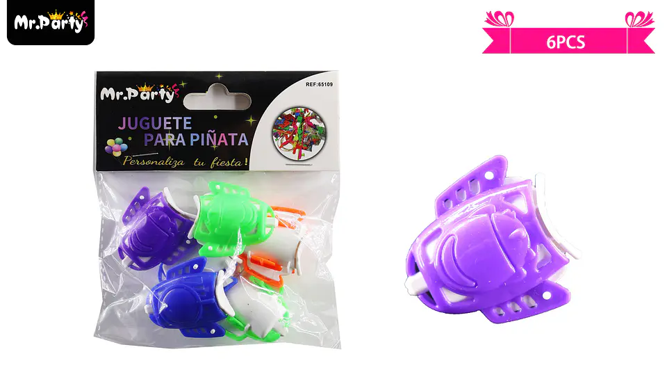 Juguetes para piñata avión 6pcs 1