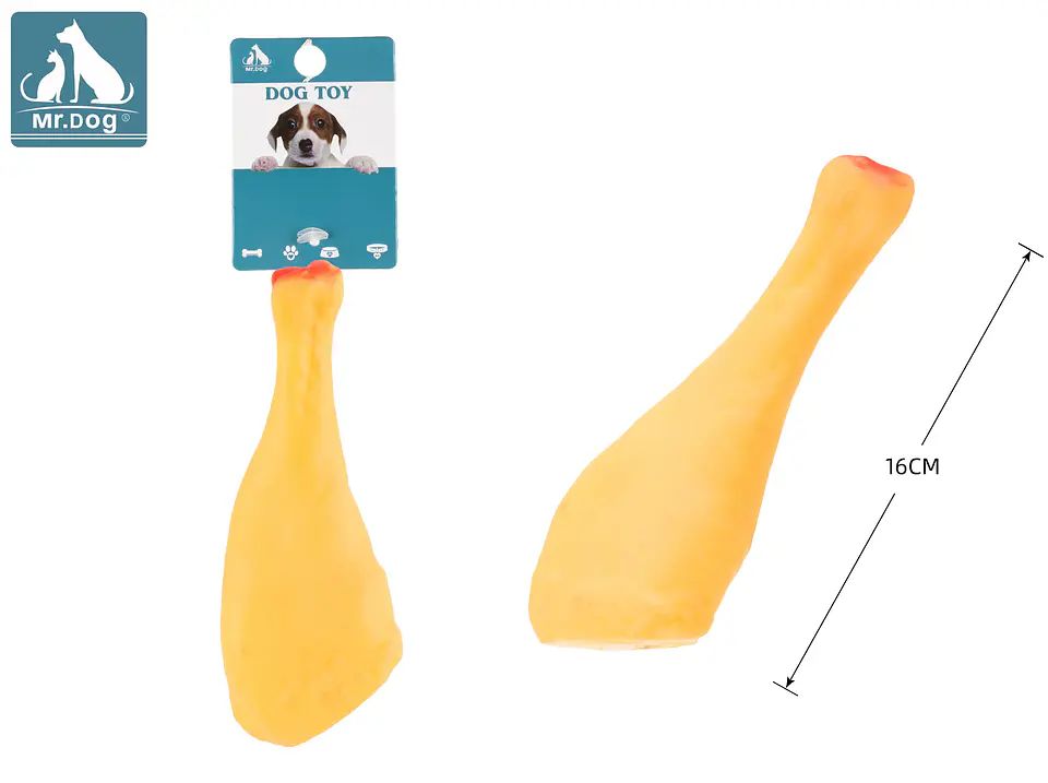 Juguete para perro trutro de pollo 16*6.5cm 1