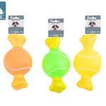 Juguete para perro hueso de tenis 10*5cm color aleatorio