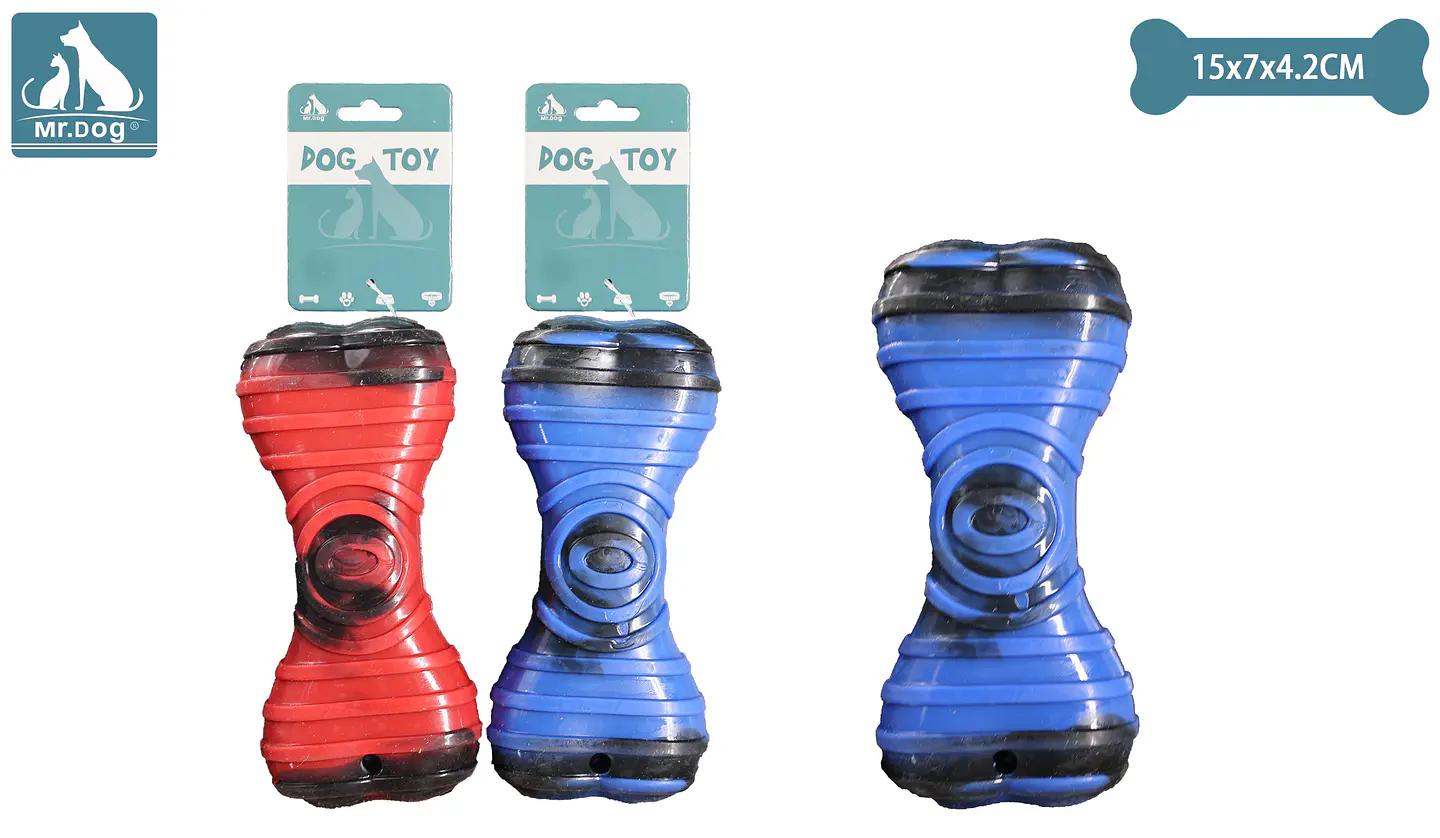 Juguete de hueso para perro 15*7*4.2cm color aleatorio 1