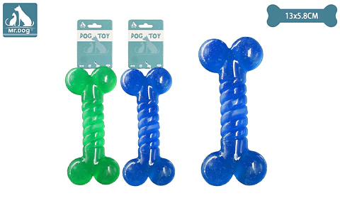 Juguete de hueso para perro 13*5.8cm color aleatorio