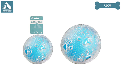 Juguete de pelota para perro 7.6cm