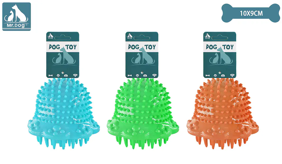 Juguete de pulpo para perro 10*9cm color aleatorio 1