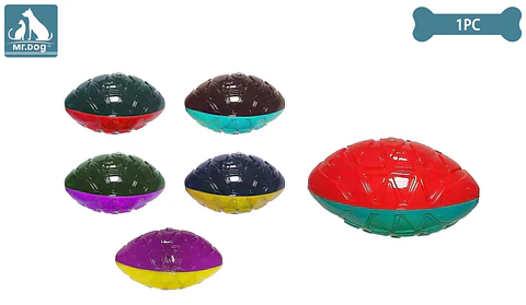 Juguete de pelota con sonido para perro color aleatorio