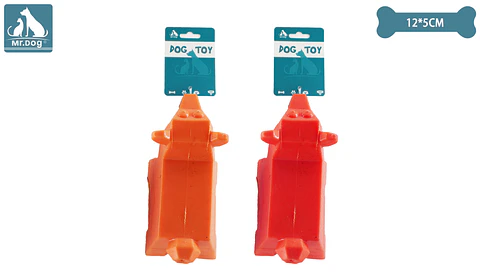 Juguete de ratón alimentador para perro 12*5cm color aleatorio