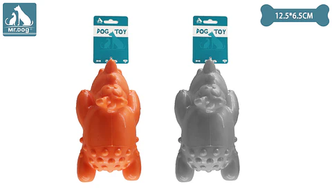 Juguete de rinoceronte para perro 12.5*6.5cm color aleatorio