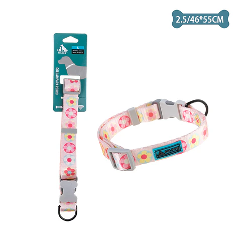 Collar de flores para mascota 2.5cm*46*55cm