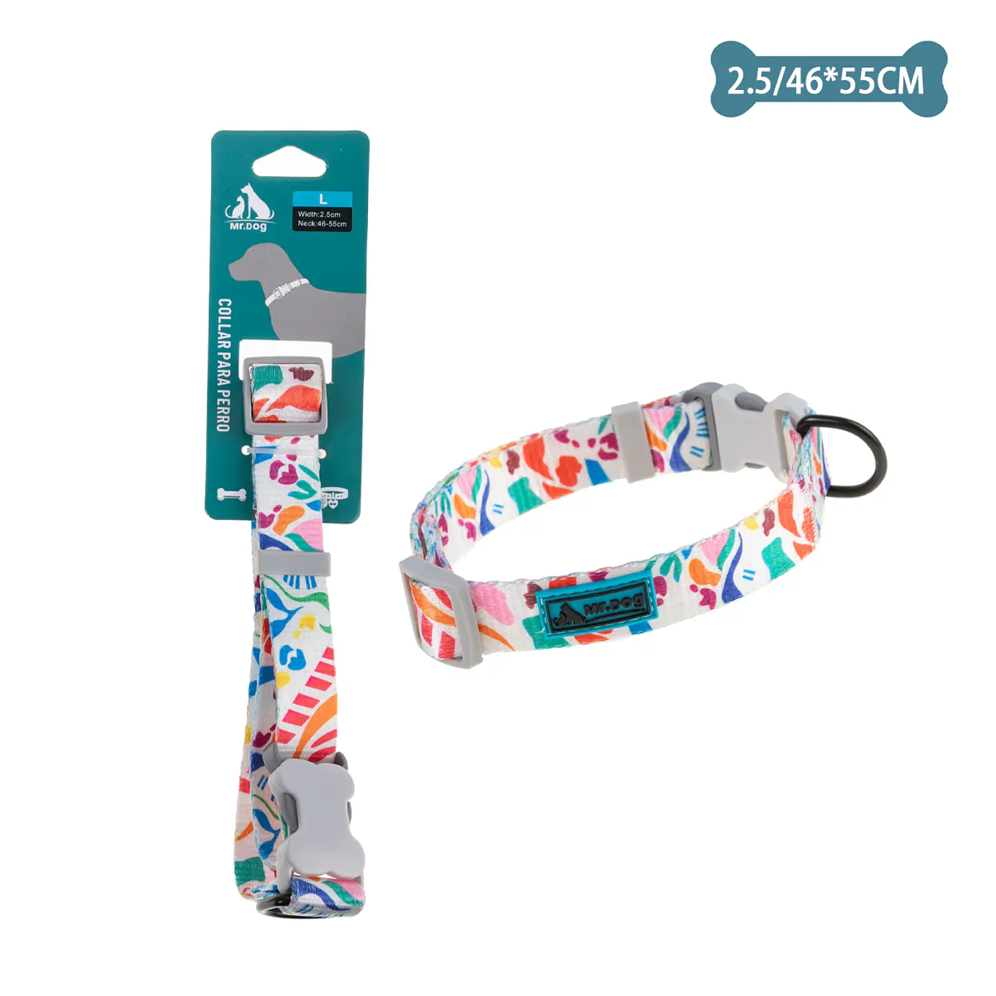 Collar para mascota 2.5cm*46-55cm 1