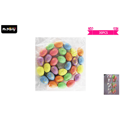 Huevitos de pascua 3*5cm 30pcs