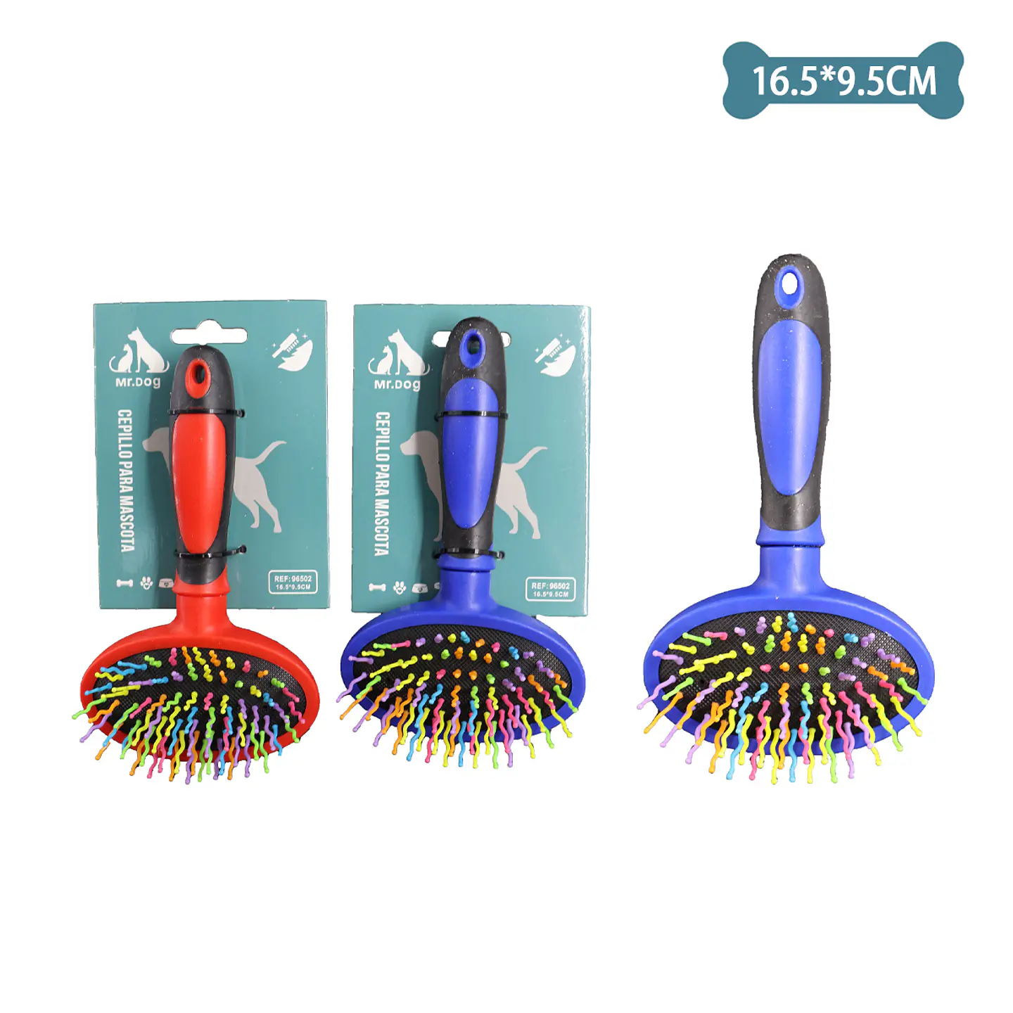 Cepillo para mascotas 16.5*9.5cm Color Aleatorio 1