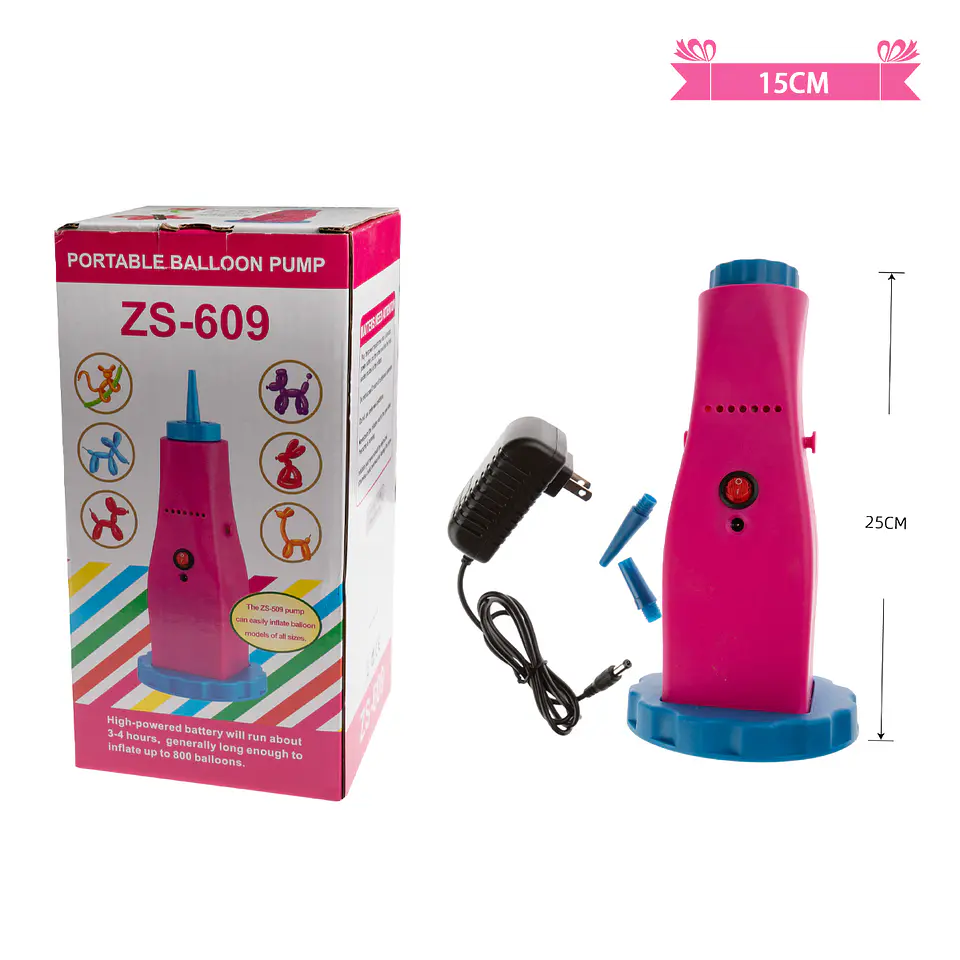Inflador eléctrico de globos 220V 1