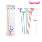 Varillas para globos color pastel surtidos 42cm 12pcs - Miniatura 2