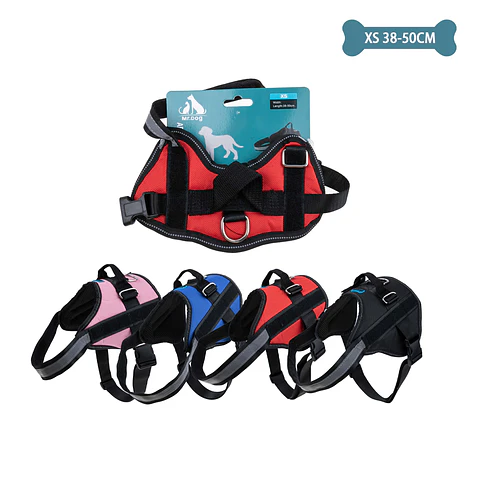Arnés S11 para mascotas talla XS 2.5-5.5kg 38-50cm Color Aleatorio