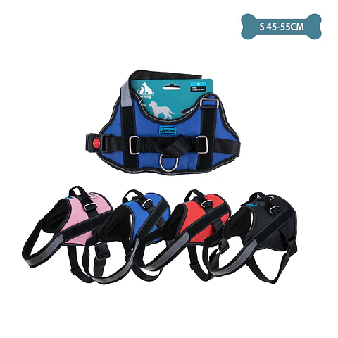 Arnés S11 para mascotas talla S 6-12kg 45-55cm Color Aleatorio