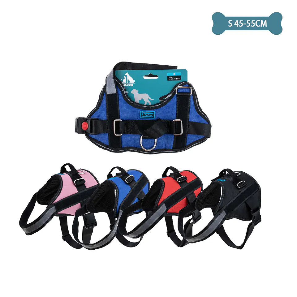 Arnés S11 para mascotas talla S 6-12kg 45-55cm Color Aleatorio 2