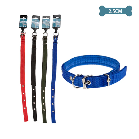 Collar para mascota Color Aleatorio 2.5cm 12pcs