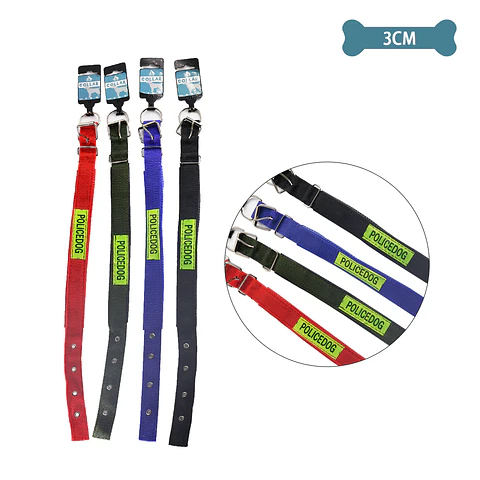 Collar para mascota Color Aleatorio 3.0cm 12pcs