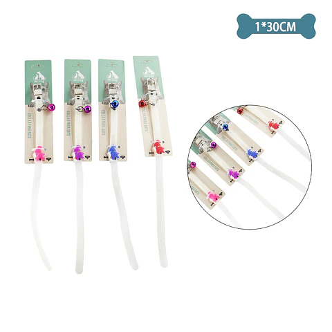 Collar fluorescente para gato Color Aleatorio 1.0cm*30cm
