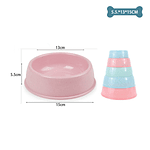 Plato plástico redondo pequeño color aleatorio 5*13*15cm