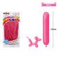 Globos largos fucsia 120cm 30pcs - Miniatura 2