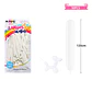 Globos largos blanco 120cm 30pcs - Miniatura 2