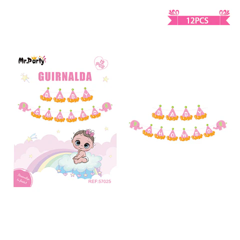 Guirnaldas baby shower 5m