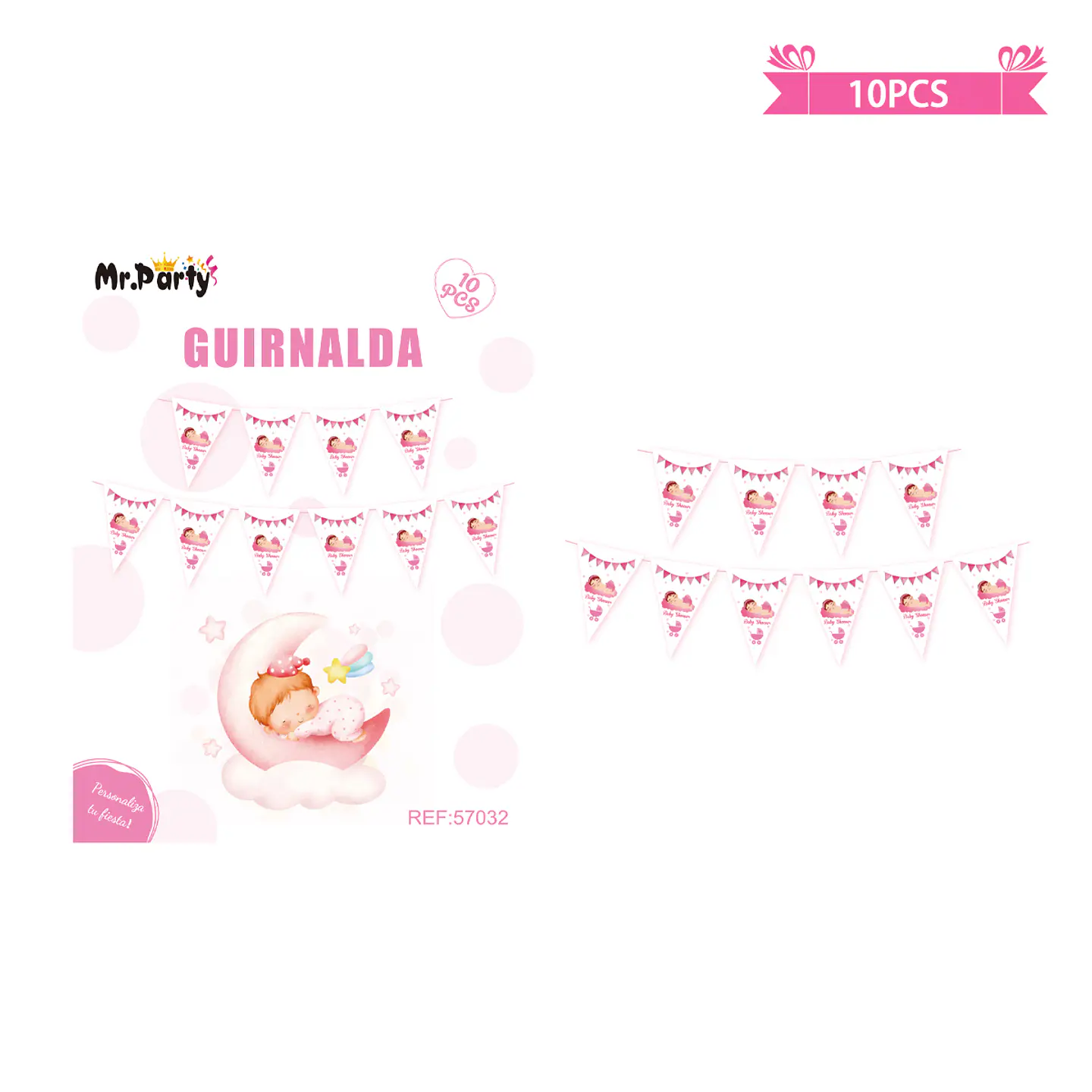 Guirnaldas baby shower 5m 1