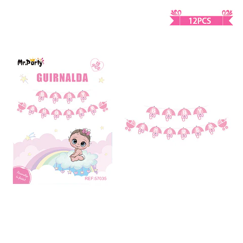 Guirnaldas baby shower 5m