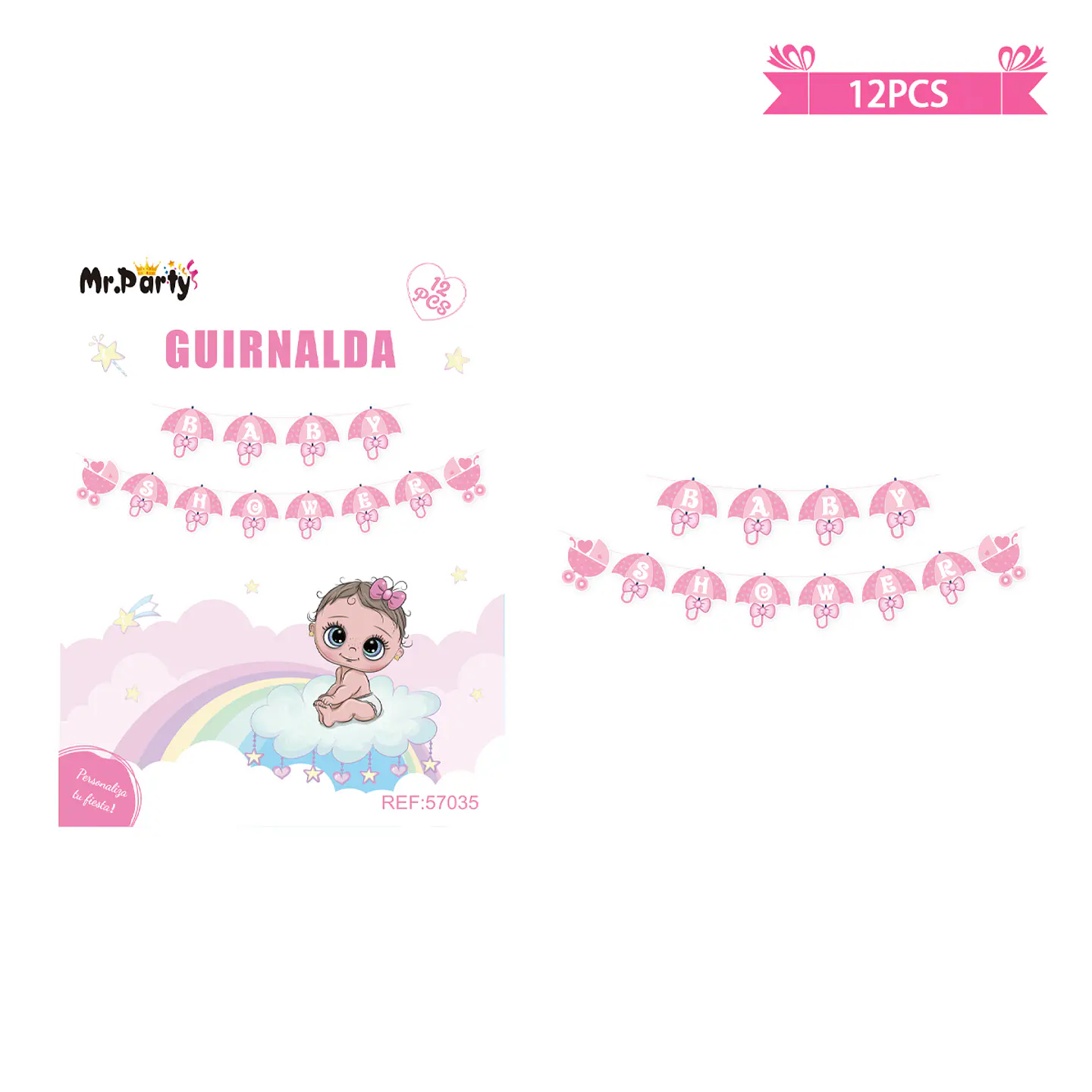 Guirnaldas baby shower 5m 1