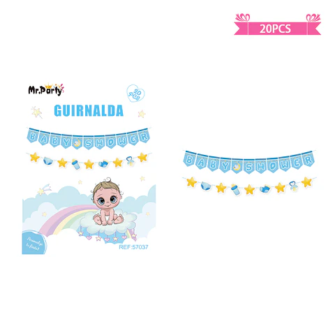Guirnaldas baby shower 5m