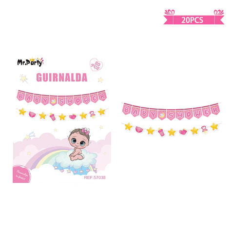 Guirnaldas baby shower 5m
