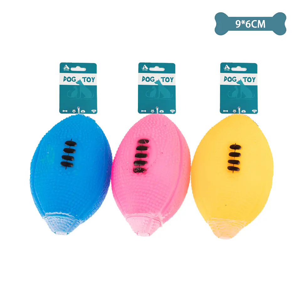 Pelota de rugby 9*6cm color aleatorio 2