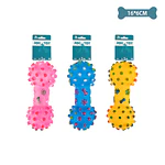 Juguete para perro mancuerna 16*6cm color aleatorio