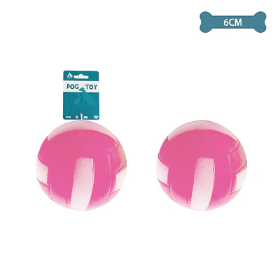 Pelota rosa pequeño 6*6cm