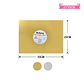 Bandeja base rectangular de cartón para torta 25*35cm dorado - Miniatura 2