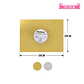 Bandeja base rectangular de cartón para torta 29*39cm dorado - Miniatura 2