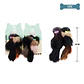 Juguete para gato peluche de ratón 14cm Color Aleatorio - Miniatura 2