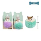 Juguete para gato peluche de gato 9cm Color Aleatorio - Miniatura 2