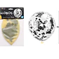 Globos de látex con confetti de redondo negro 90cm - Miniatura 2