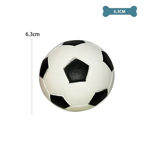 Fútbol para mascotas 6.3cm 85g